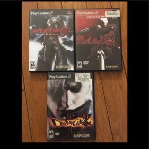 (PlayStation 2) 3 Devil may Cry manual included